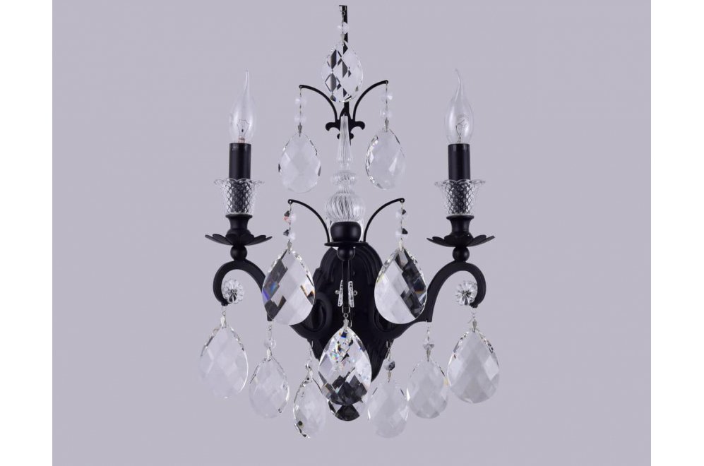 Бра Magnifico Magnifico AP2 Black/Transparent
