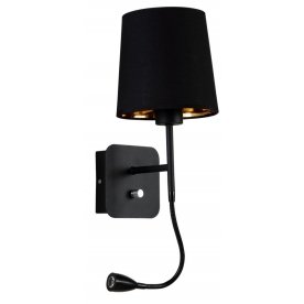 Бра PABLO AP2 BLACK/BLACK-GOLD