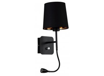 Бра PABLO AP2 BLACK/BLACK-GOLD