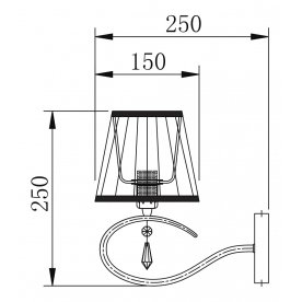 Бра Talia ARM334-01-N