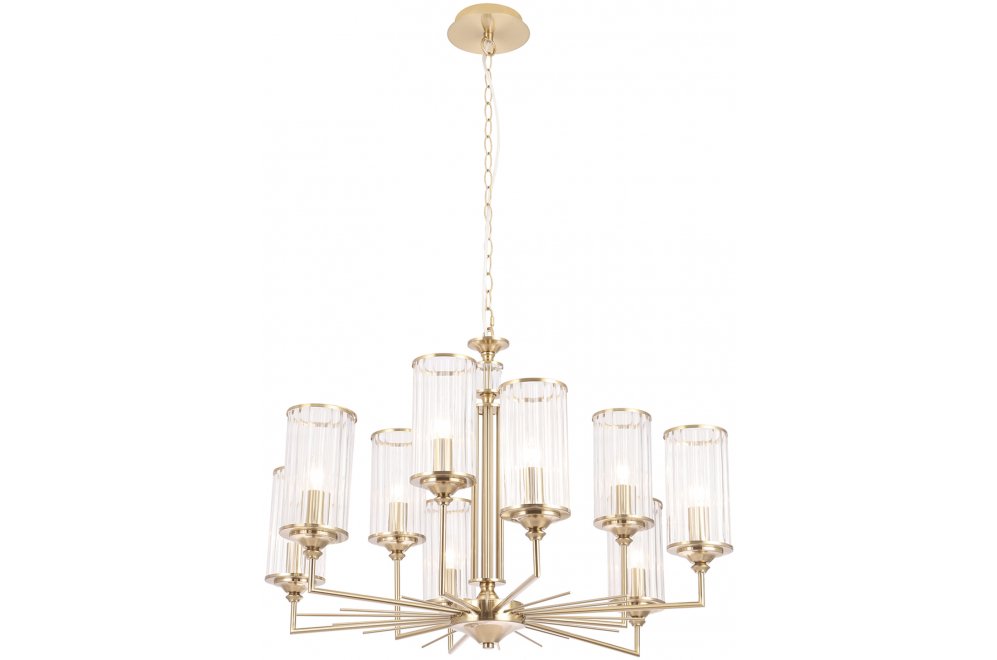 Люстра GLORIA SP9 BRASS