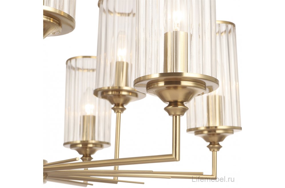 Люстра GLORIA SP9 BRASS