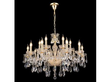 Люстра MONICA SP10+5 GOLD