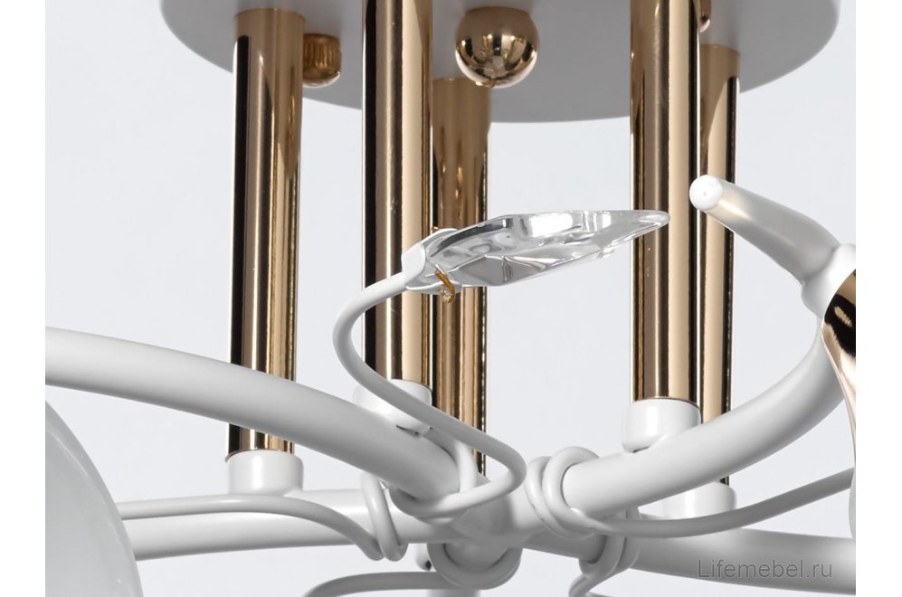 Люстра на штанге Нежность 676014205