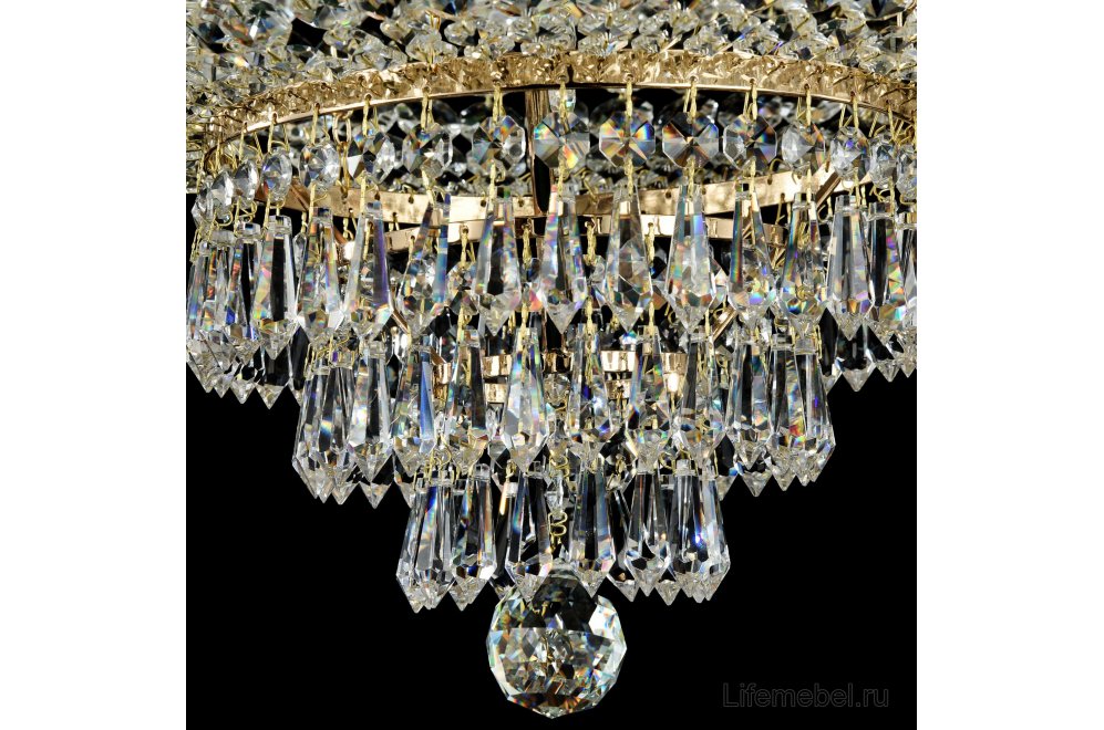 Люстра на штанге Palace DIA890-CL-18-G