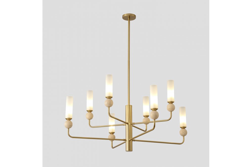 Люстра SIMPLY SP8 BRASS