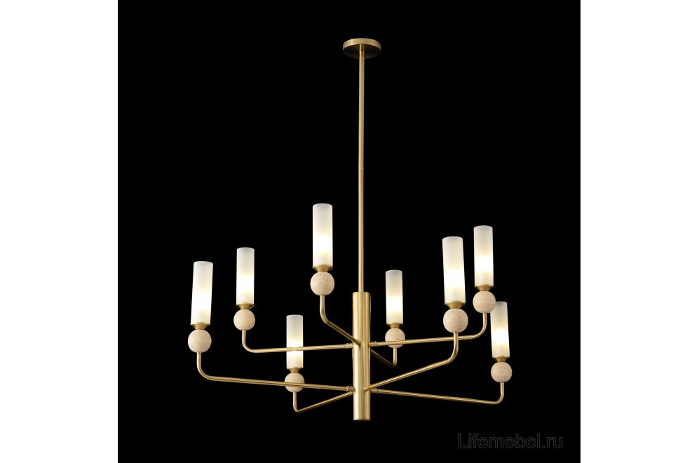 Люстра SIMPLY SP8 BRASS