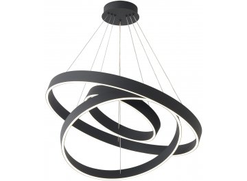 Люстра с пультом управления TRON SP158W LED BLACK