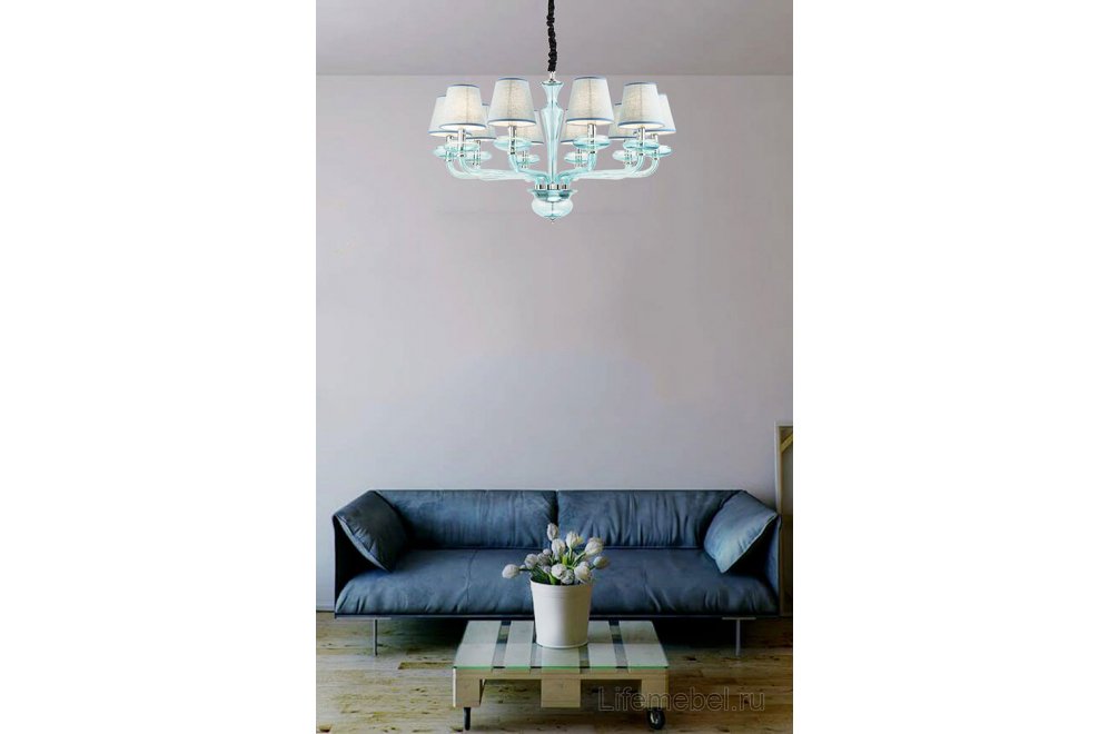 Подвесная люстра Ashanti 1260.10 blue