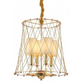 Подвесная люстра LDP 8013-4 F.GD