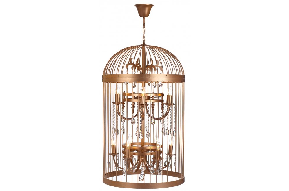 Подвесная люстра Birdcage BC08-12G