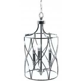 Подвесная люстра LDP 1233-3 CHR