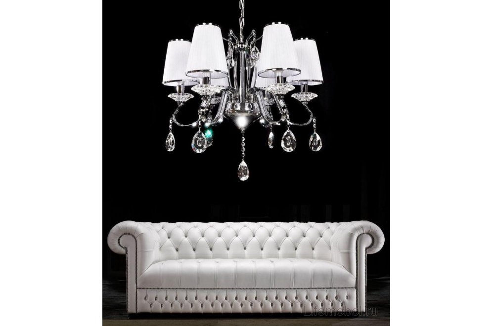 Подвесная люстра Finezzia LDP 9267-6 CHR