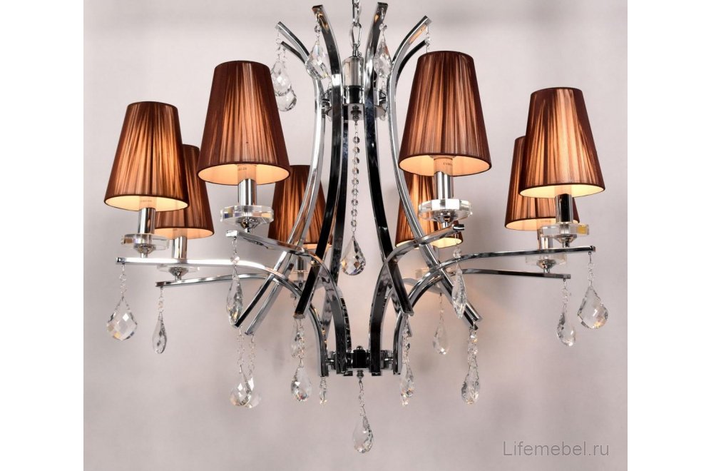 Подвесная люстра Glamour  LDP 66247-8 BR