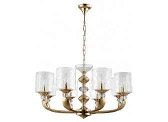 Подвесная люстра GRACIA SP8 GOLD