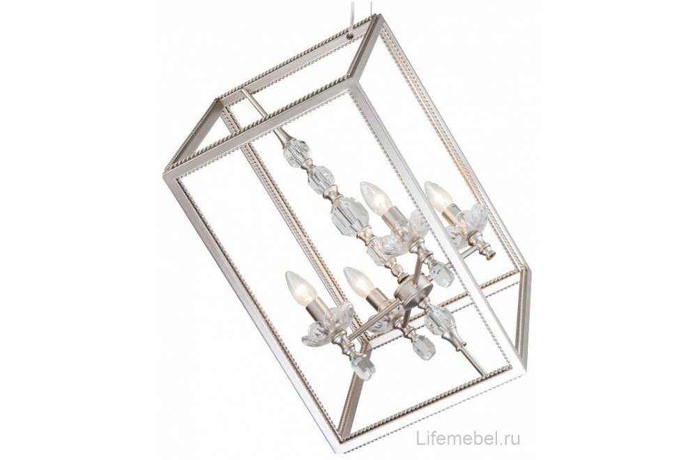 Подвесная люстра Inessa 3850.4 silver