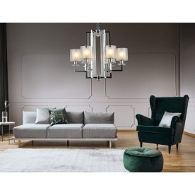 Подвесная люстра LDP 8012-6 CHR