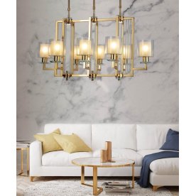 Подвесная люстра LDP 8012-8 PR F.GD