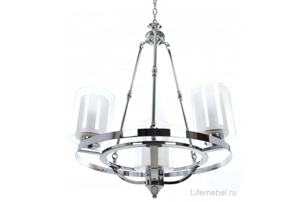 Подвесная люстра Santini LDP 1220-4 CHR+WT