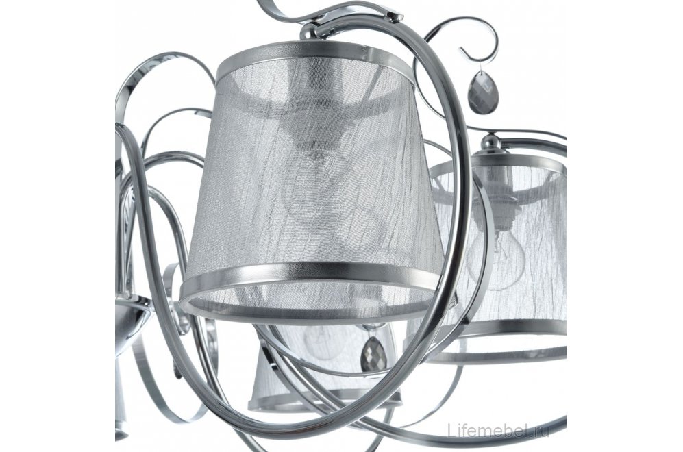 Люстра подвесная Simone FR2020-CL-07-CH хром