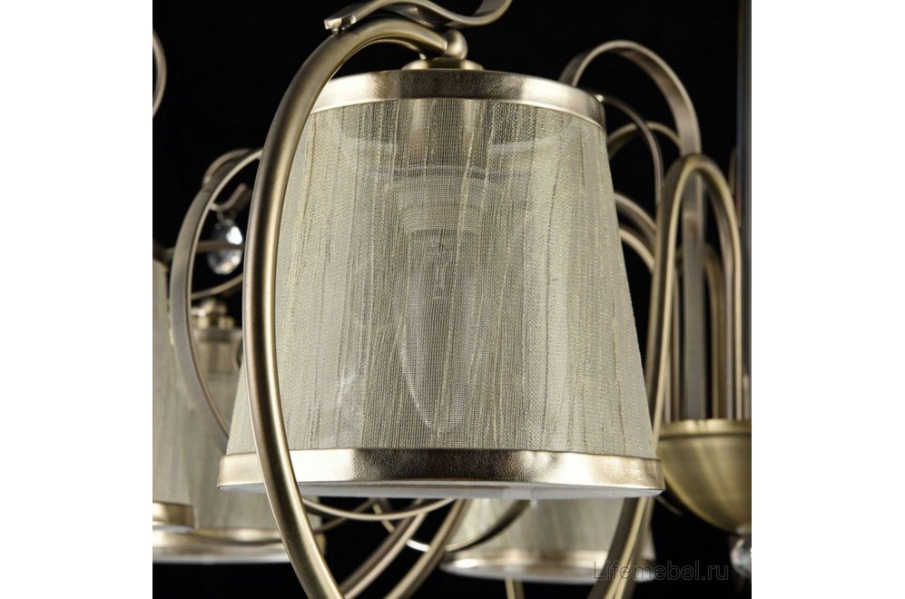 Люстра подвесная Simone FR2020-CL-08-BZ бронза