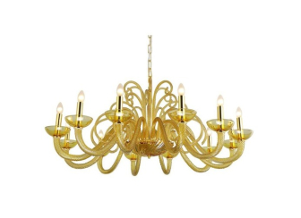 Подвесная люстра Crystal Lux Aelita SP12 Gold