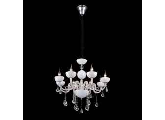 Подвесная люстра Crystal Lux Luccila SP8 Bianco