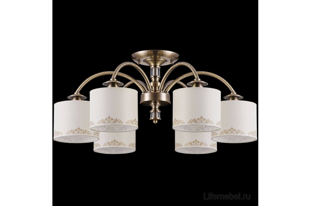 Потолочная люстра Ksenia FR2539CL-06BS