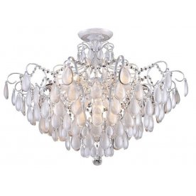 Потолочная люстра SEVILIA PL9 SILVER