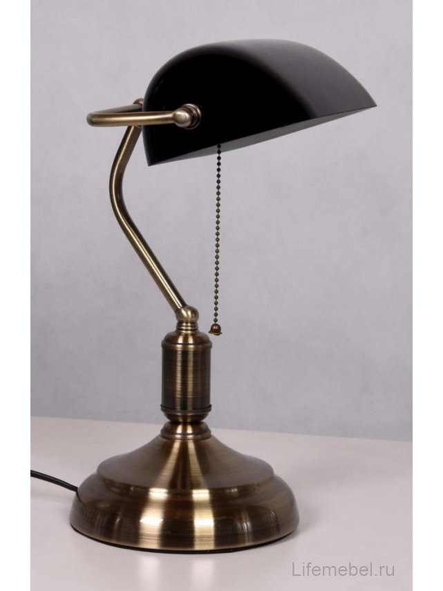 Настольная лампа Banker LDT 305 BK
