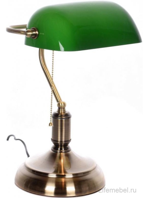 Настольная лампа Banker  LDT 305 GR