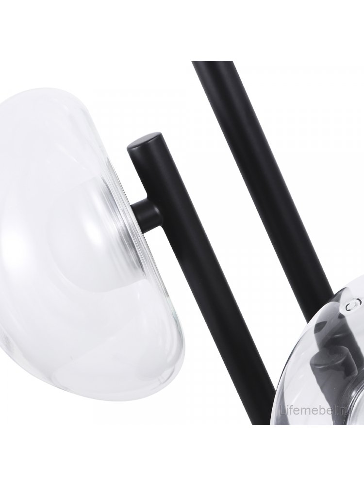Настольная лампа BOSQUE LG3 BLACK/TRANSPARENT