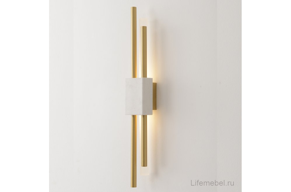 Бра CARTA AP6W LED WHITE/BRASS