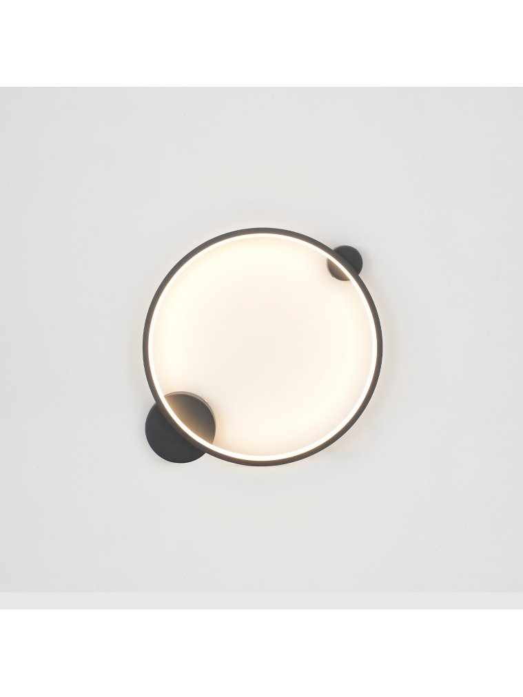 Бра REAL AP18W LED BLACK