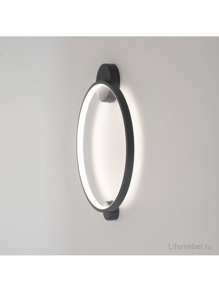 Бра REAL AP18W LED BLACK