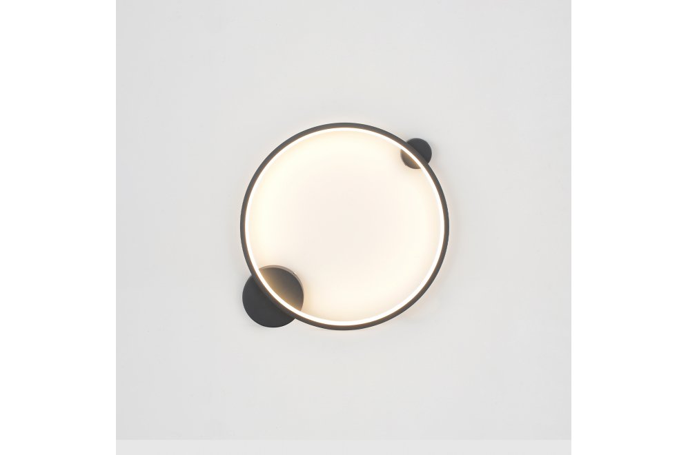 Бра REAL AP18W LED BLACK