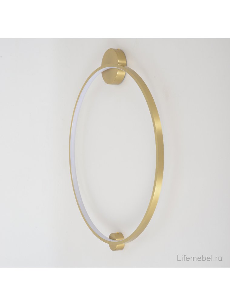 Бра REAL AP26W LED BRASS