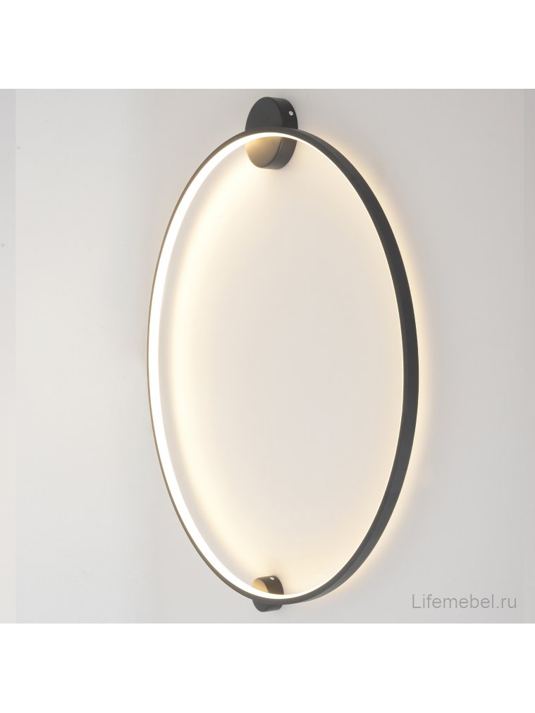 Бра REAL AP35W LED BLACK