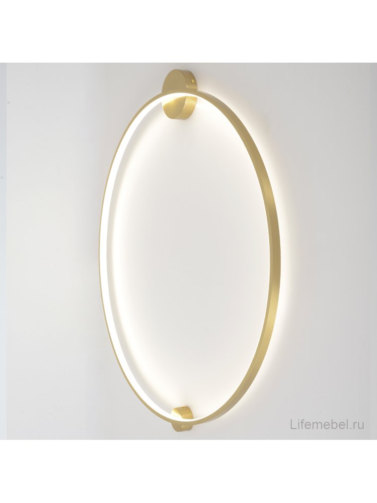 Бра REAL AP35W LED BRASS