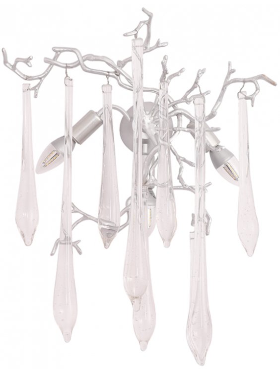 Бра REINA AP3 SILVER PATINA