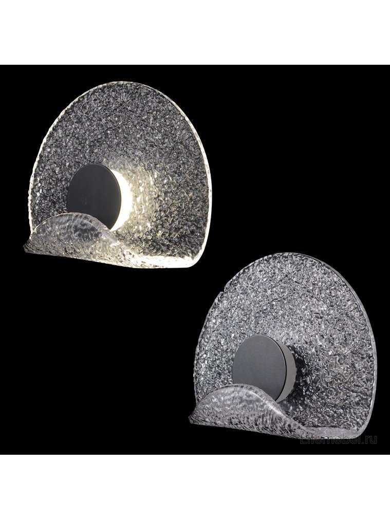 Бра WAVE AP6W LED TRANSPARENT