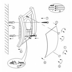 Накладной светильник Admiral 41308