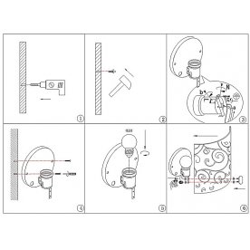 Накладной светильник Bike 40401-1