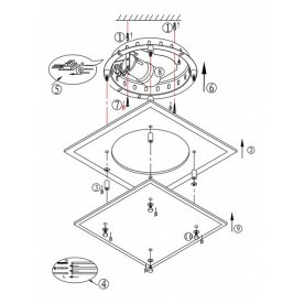 Накладной светильник Indi 48168