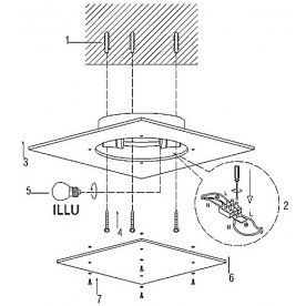Накладной светильник Jasmina 40408-2