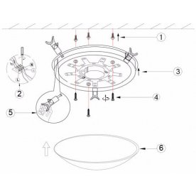 Накладной светильник Palila 40423