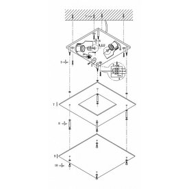 Накладной светильник Regius 48140-2
