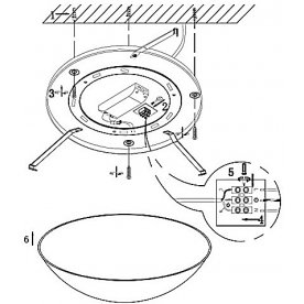 Накладной светильник Vanilla 40447