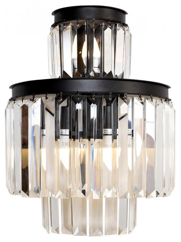 Настенный светильник 15-B6000-3BLACK черный