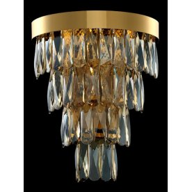 Настенный светильник ABIGAIL AP3 GOLD/AMBER